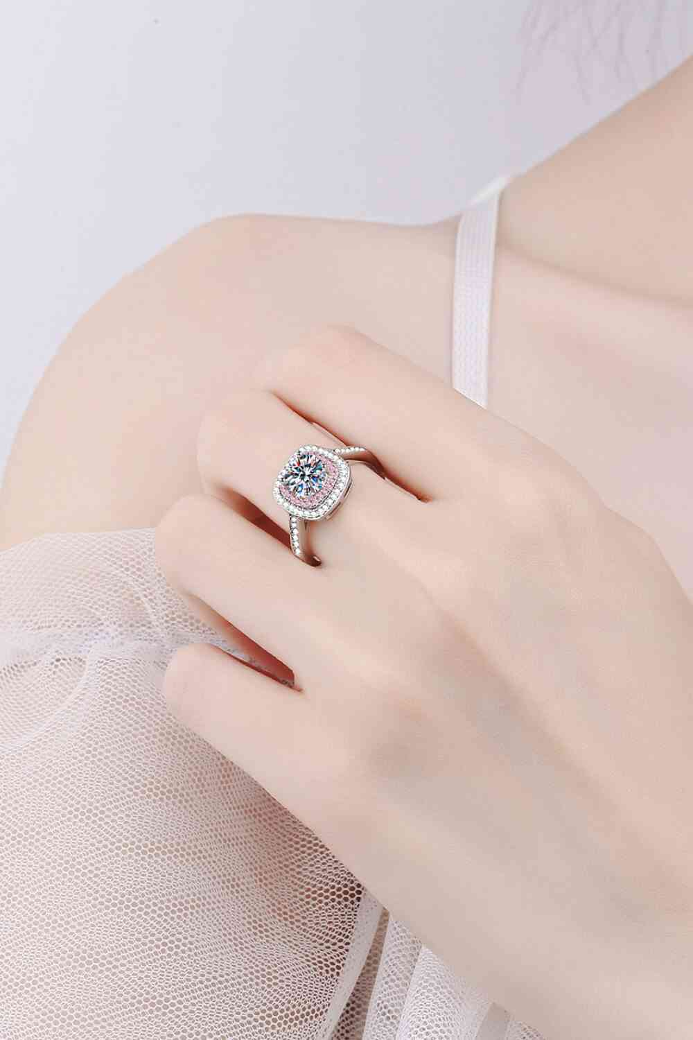 Need You Now Moissanite Ring